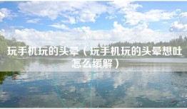 玩手机玩的头晕（玩手机玩的头晕想吐怎么缓解）